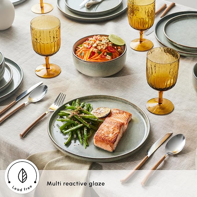 Karaca New Skal 18-Piece Dinnerware Sets