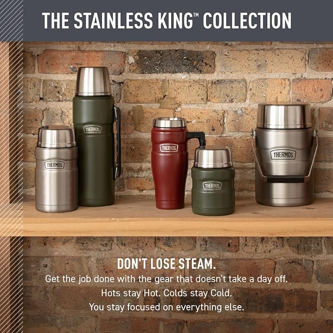 THERMOS Stainless King Travel Mug