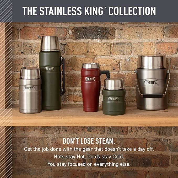 THERMOS Stainless King Travel Mug