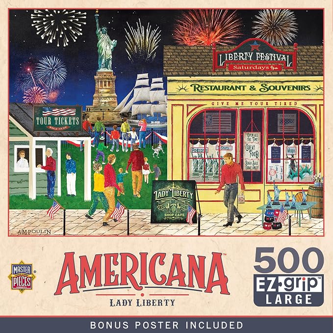 MasterPieces 500 Piece EZ Grip Jigsaw Puzzle