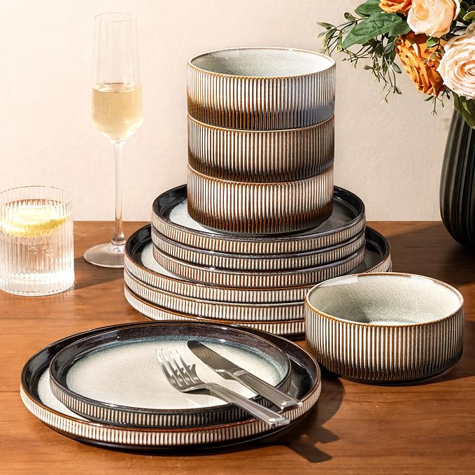 GBHOME Stoneware Dinnerware Sets