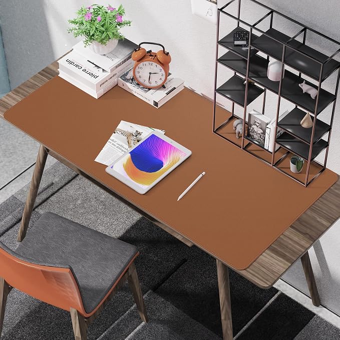 Leather Desk pad Protector, Large Desk mat