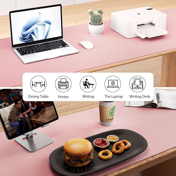 Aothia Leather Desk Pad Protector