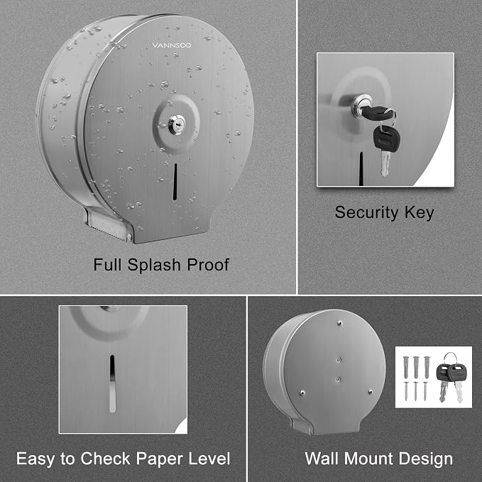 Commercial Jumbo Toilet Paper Dispenser