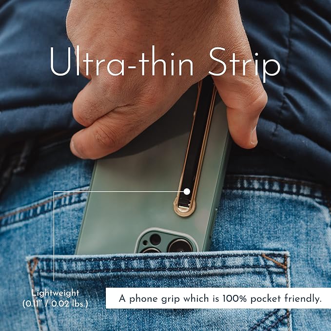 SleekGrip Premium: Swappable Phone Stand & Phone Grip