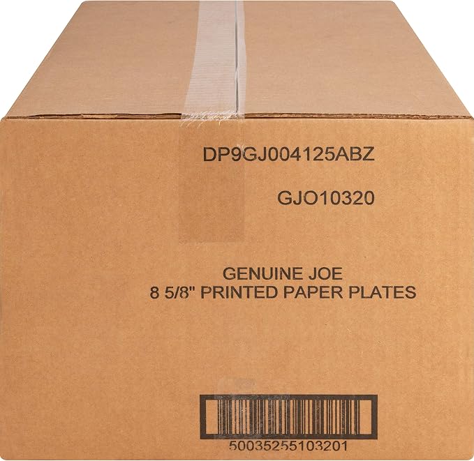 Genuine Joe Printed Paper Plates