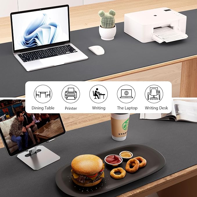Aothia Leather Desk Pad Protector