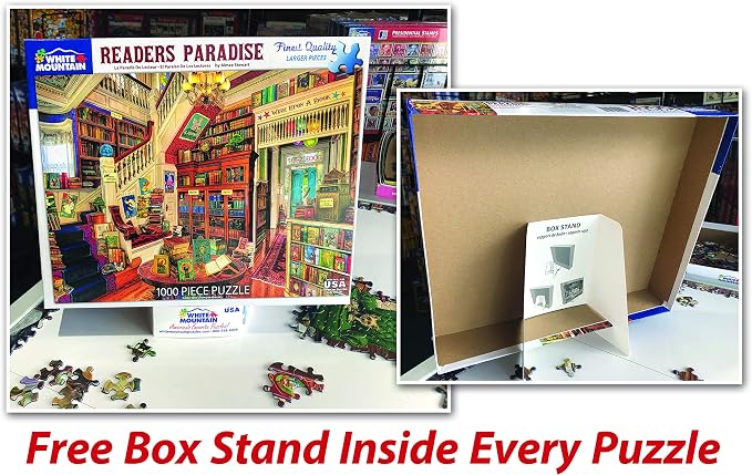 White Mountain Puzzles American Diner, 1000 Piece Jigsaw Puzzle
