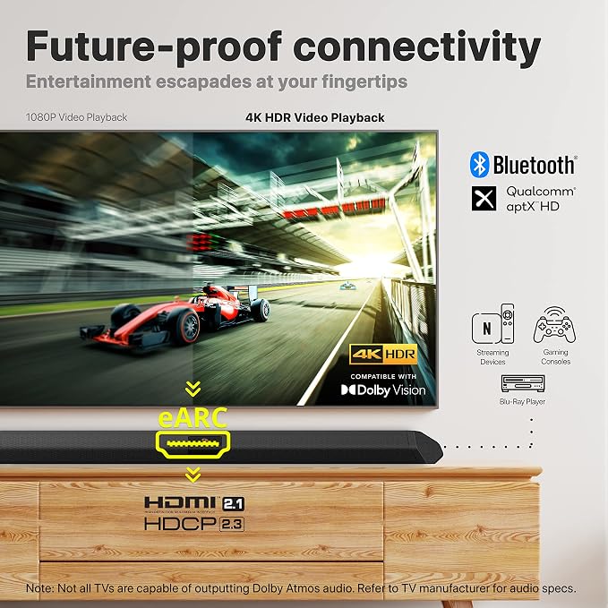 Nakamichi Shockwafe Ultra 9.2.4 Channel Dolby Atmos/DTS:X Soundbar