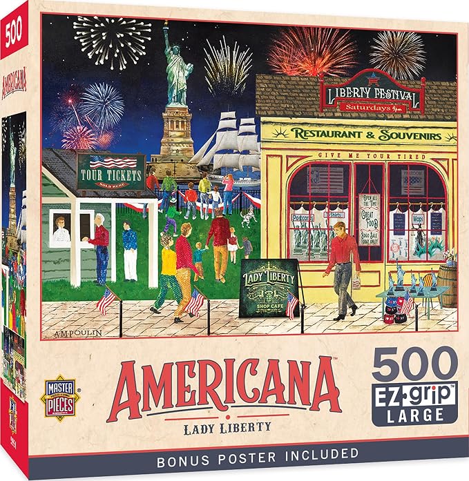 MasterPieces 500 Piece EZ Grip Jigsaw Puzzle
