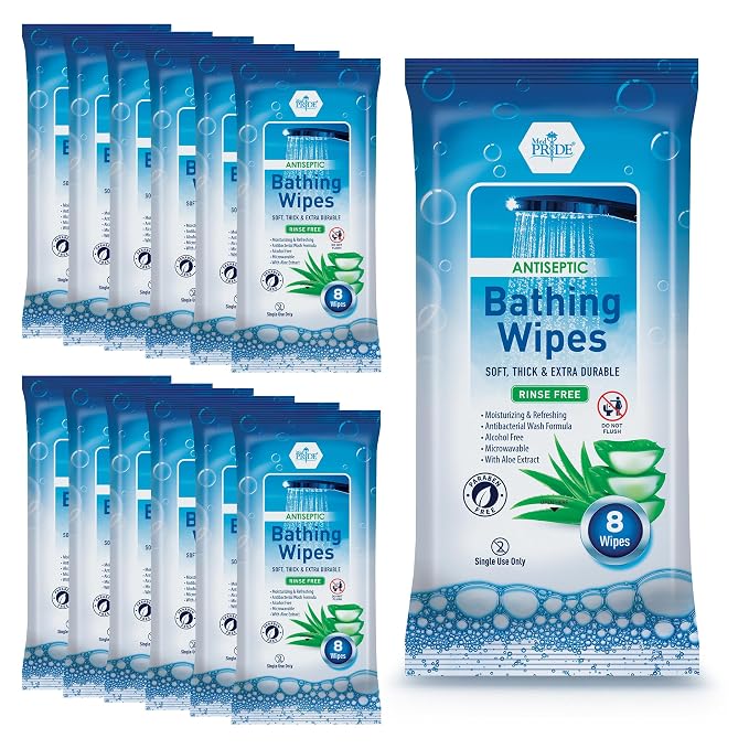 Hospital Wipes for Bathing