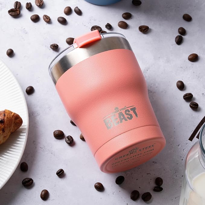 Beast 10 oz Tumbler Stainless Steel Vacuum Insulated Coffee Ice Cup Double Wall