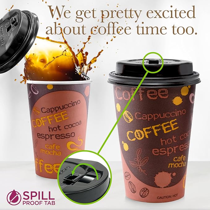 Shop Square Disposable Coffee Cups