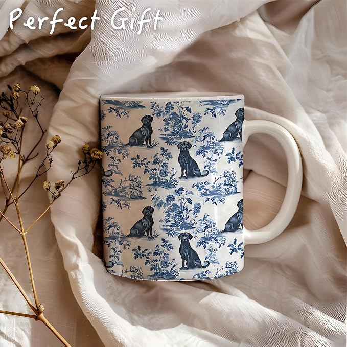 Chinoiserie labrador retriever Mug, labrador retriever Gifts