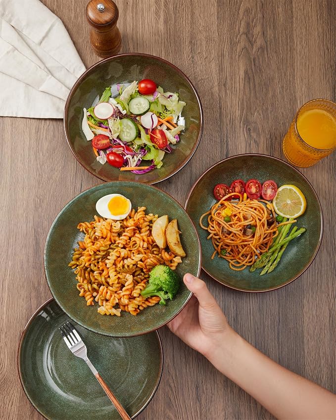 16 Piece Double Bowl Dinnerware Sets