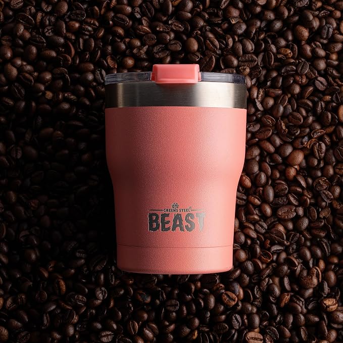 Beast 10 oz Tumbler Stainless Steel Vacuum Insulated Coffee Ice Cup Double Wall
