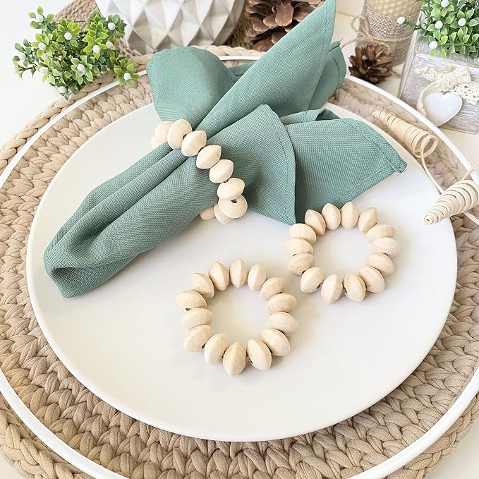 Napkin Rings Set of 6